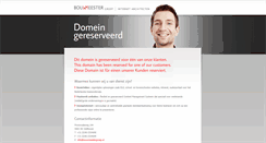 Desktop Screenshot of hetsticht.bouwmeestergroep.nl